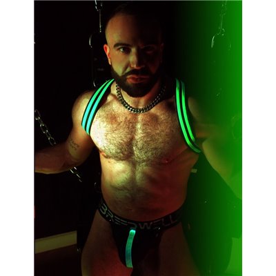 BREEDWELL Green Glow Shoulder Harness