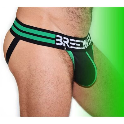 BREEDWELL Green Stripes Jockstrap