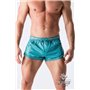 Maskulo - BeGuard Nylon Club Shorts with Foil Piping Details Blue