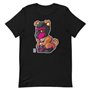 Playful Puppy - Pink Mask - Short-Sleeve Unisex T-Shirt