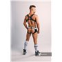 MASKULO - Men’s Fetish Body Harness Black