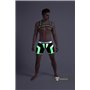 MASKULO - Men’s Fetish Chest Harness Neon Green