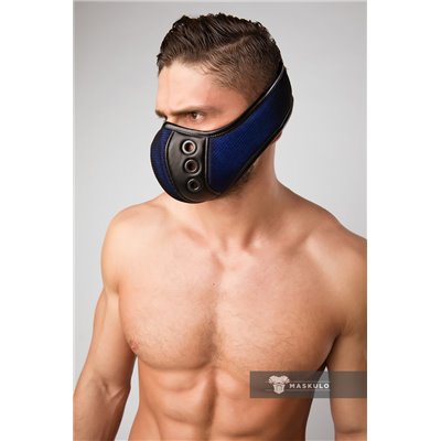 MASKULO - Color-Under Fetish Mask Royal Blue