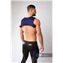 MASKULO - Holster Chest Harness Royal Blue