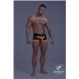 MASKULO - Bulldog Elastic Harness Neon Orange
