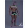 MASKULO - Bulldog Elastic Harness Neon Green