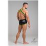 MASKULO - Bulldog Elastic Harness Neon Green