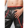 MASKULO - Men’s Fetish Leatherette Pants Red