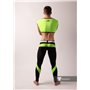 MASKULO - Men's Fetish Leggings Codpiece Neon Green