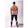 MASKULO - Men's Fetish Leggings Codpiece Neon White