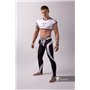 MASKULO - Men's Fetish Leggings Codpiece Neon White