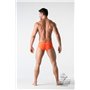 MASKULO - BeGuard Swimming Briefs with Contrasting Details Orange