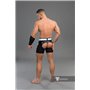 MASKULO - Men's Fetish Shorts Codpiece Open Rear Black