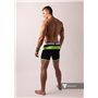 MASKULO - Men's Fetish Shorts Codpiece Neon Green