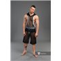 MASKULO - Men's Fetish Shorts Mesh Neon White