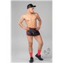 MASKULO - Men’s Fetish Running Shorts Red