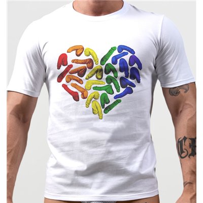 Project Claude D*ck Heart Pride T