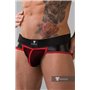 MASKULO - Briefs Mesh Codpiece Regular Rear Red