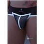 MASKULO - Briefs Mesh Codpiece Regular Rear White