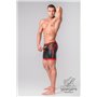 MASKULO - Fetish Shorts Codpiece Open Rear Red