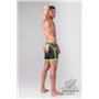 MASKULO - Fetish Shorts Codpiece Open Rear Neon Green