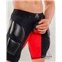 MASKULO - Armored Next Men's Fetish Shorts Red