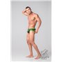 MASKULO - Fetish Briefs Codpiece Open Rear Neon Green