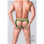 MASKULO - Fetish Briefs Codpiece Open Rear Neon Green