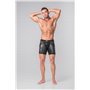 MASKULO - Fetish Shorts Codpiece Open Rear Black