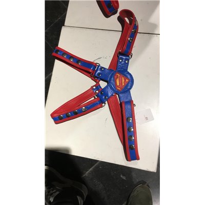 Super'man X Leather Harness