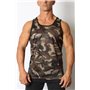 Foxhole Camo Mesh Tank Top Green