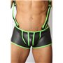 Gunner Lace Up Jock Trunk Green