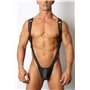 Prowler 2.0 Neoprene Body Harness w/ Jock Armour Black