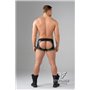 EnForce Shot Belt Codpiece Trunks Open Rear Black