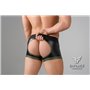 EnForce Shot Belt Codpiece Trunks Open Rear Black