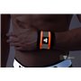 Youngero Neon Maskulo Spandex Wrist Band Neon Orange