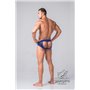 Youngero Generation Y Men's Fetish Briefs Codpiece Open Rear Royal Blue