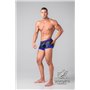 Youngero Generation Y Men's Fetish Trunks Codpiece Zippered Rear Royal Blue