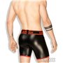 Outtox Mesh Codpiece Elements Shorts Red