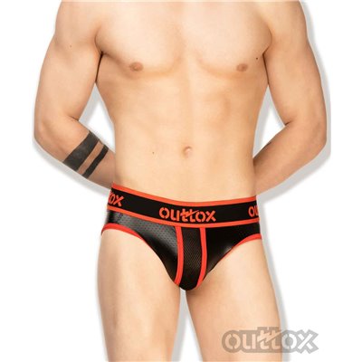 Outtox Regular Rear Briefs Red