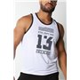 RELAY MESH TANK TOP White