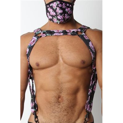 VAUX VX2 HARNESS Floral Black