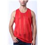 MIDFIELD MESH TANK TOP Red