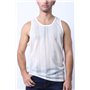 MIDFIELD MESH TANK TOP White