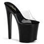 Xtreme Black 8" Heel