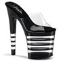 Xtreme Stripes 8" Heel