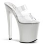 Xtreme Platform White 8" Heel