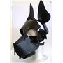 2-Tone Leather Dog Hood