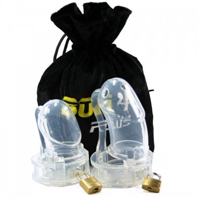 BON4plus 2 Silicone Chastity Devices