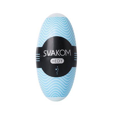 Svakom - Hedy Masturbator Pale Blue 6 pcs